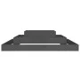 Jardinera de madera maciza de pino gris 110x110x27 cm de vidaXL, Maceteros y jardineras - Ref: Foro24-823873, Precio: 66,16 €...
