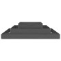 Jardinera de madera maciza de pino gris 110x110x27 cm de vidaXL, Maceteros y jardineras - Ref: Foro24-823873, Precio: 66,78 €...