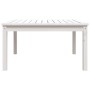 Mesa de jardín madera maciza pino blanco 82,5x82,5x45 cm en Mesas de jardín | Comprar online en Foru.es