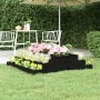 Jardinera madera maciza de pino negro 110x110x27 cm de vidaXL, Maceteros y jardineras - Ref: Foro24-823903, Precio: 58,15 €, ...