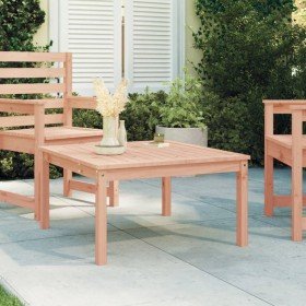 Mesa de jardín madera maciza de Douglas 82,5x82,5x45 cm en Mesas de jardín | Comprar online en Foru.es