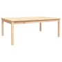 Mesa de jardín madera maciza pino 121x82,5x45 cm en Mesas de jardín | Comprar online en Foru.es