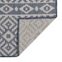 Alfombra de exterior de tejido plano rayas azules 160x230 cm de vidaXL, Alfombras - Ref: Foro24-340839, Precio: 57,40 €, Desc...