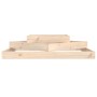 Jardinera de madera maciza de pino 112x112x27 cm de vidaXL, Maceteros y jardineras - Ref: Foro24-823885, Precio: 60,56 €, Des...