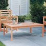 Mesa de jardín madera maciza abeto de Douglas 121x82,5x45 cm en Mesas de jardín | Comprar online en Foru.es