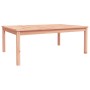 Mesa de jardín madera maciza abeto de Douglas 121x82,5x45 cm en Mesas de jardín | Comprar online en Foru.es