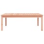 Mesa de jardín madera maciza abeto de Douglas 121x82,5x45 cm en Mesas de jardín | Comprar online en Foru.es