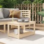 Mesa de jardín madera maciza de pino 82,5x50,5x45 cm en Mesas de jardín | Comprar online en Foru.es