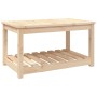 Mesa de jardín madera maciza de pino 82,5x50,5x45 cm en Mesas de jardín | Comprar online en Foru.es