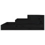 Jardinera de madera maciza de pino negro 78x78x27 cm de vidaXL, Maceteros y jardineras - Ref: Foro24-823910, Precio: 58,30 €,...