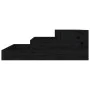 Jardinera de madera maciza de pino negro 78x78x27 cm de vidaXL, Maceteros y jardineras - Ref: Foro24-823910, Precio: 57,55 €,...