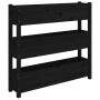 Jardinera de madera maciza de pino negro 112x25x104,5 cm de vidaXL, Maceteros y jardineras - Ref: Foro24-823924, Precio: 123,...