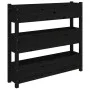 Jardinera de madera maciza de pino negro 112x25x104,5 cm de vidaXL, Maceteros y jardineras - Ref: Foro24-823924, Precio: 114,...