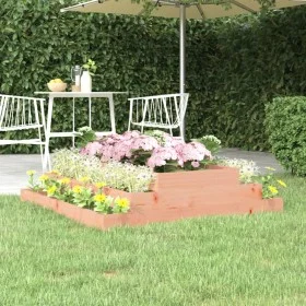 Jardinera de madera maciza de douglas 110x110x27 cm de vidaXL, Maceteros y jardineras - Ref: Foro24-823904, Precio: 61,83 €, ...