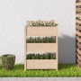 Jardinera de madera maciza de pino 77x25x104,5 cm de vidaXL, Maceteros y jardineras - Ref: Foro24-823934, Precio: 82,00 €, De...