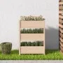 Jardinera de madera maciza de pino 77x25x104,5 cm de vidaXL, Maceteros y jardineras - Ref: Foro24-823934, Precio: 77,92 €, De...