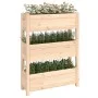 Jardinera de madera maciza de pino 77x25x104,5 cm de vidaXL, Maceteros y jardineras - Ref: Foro24-823934, Precio: 77,92 €, De...