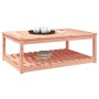 Mesa de jardín madera maciza abeto de Douglas 121x82,5x45 cm en Mesas de jardín | Comprar online en Foru.es