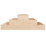 Jardinera de madera maciza de pino 80x80x27 cm de vidaXL, Maceteros y jardineras - Ref: Foro24-823892, Precio: 34,18 €, Descu...