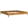 Jardinera acero corten 100x100x18,5 cm en Macetas y jardineras | Comprar online en Foru.es