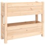 Jardinera de madera maciza de pino 77x25x66 cm de vidaXL, Maceteros y jardineras - Ref: Foro24-823941, Precio: 63,65 €, Descu...