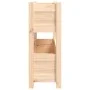 Jardinera de madera maciza de pino 77x25x66 cm de vidaXL, Maceteros y jardineras - Ref: Foro24-823941, Precio: 56,75 €, Descu...