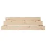 Jardinera de madera maciza de pino 107x107x27 cm de vidaXL, Maceteros y jardineras - Ref: Foro24-823913, Precio: 59,02 €, Des...
