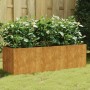 Jardinera acero corten 120x40x40 cm en Macetas y jardineras | Comprar online en Foru.es