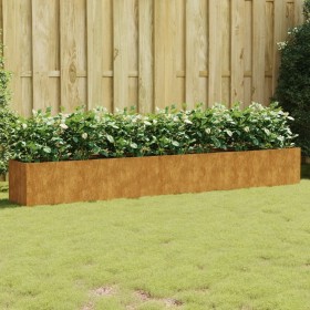 Jardinera acero corten 280x40x40 cm en Macetas y jardineras | Comprar online en Foru.es