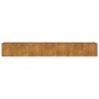 Jardinera acero corten 280x40x40 cm en Macetas y jardineras | Comprar online en Foru.es