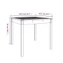 Mesa de jardín madera maciza de abeto Douglas 82,5x82,5x76 cm de vidaXL, Mesas de jardín - Ref: Foro24-823967, Precio: 72,67 ...