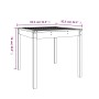 Mesa de jardín madera maciza de abeto Douglas 82,5x82,5x76 cm de vidaXL, Mesas de jardín - Ref: Foro24-823967, Precio: 73,63 ...