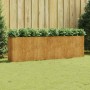 Jardinera acero corten 280x40x80 cm en Macetas y jardineras | Comprar online en Foru.es