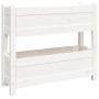 Jardinera de madera maciza de pino blanco 77x25x66 cm de vidaXL, Maceteros y jardineras - Ref: Foro24-823942, Precio: 67,75 €...