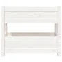 Jardinera de madera maciza de pino blanco 77x25x66 cm de vidaXL, Maceteros y jardineras - Ref: Foro24-823942, Precio: 64,25 €...