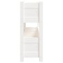 Jardinera de madera maciza de pino blanco 77x25x66 cm de vidaXL, Maceteros y jardineras - Ref: Foro24-823942, Precio: 67,75 €...