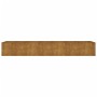 Jardinera acero corten 280x80x40 cm en Macetas y jardineras | Comprar online en Foru.es