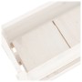 Jardinera de madera maciza de pino blanco 77x25x66 cm de vidaXL, Maceteros y jardineras - Ref: Foro24-823942, Precio: 67,75 €...