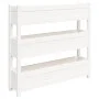 Jardinera de madera maciza de pino blanco 112x25x104,5 cm de vidaXL, Maceteros y jardineras - Ref: Foro24-823921, Precio: 121...