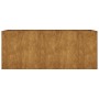 Jardinera acero corten 200x80x80 cm en Macetas y jardineras | Comprar online en Foru.es