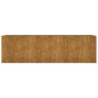 Jardinera acero corten 280x80x80 cm en Macetas y jardineras | Comprar online en Foru.es