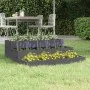Jardinera de madera maciza de pino gris 78x78x27 cm de vidaXL, Maceteros y jardineras - Ref: Foro24-823908, Precio: 42,59 €, ...