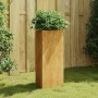 Jardinera de acero corten 40x34,5x75 cm en Macetas y jardineras | Comprar online en Foru.es