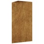 Jardinera de acero corten 40x34,5x75 cm en Macetas y jardineras | Comprar online en Foru.es