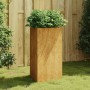 Jardinera de acero corten 50x43x75 cm en Macetas y jardineras | Comprar online en Foru.es