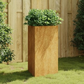 Jardinera de acero corten 50x43x75 cm en Macetas y jardineras | Comprar online en Foru.es