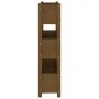 Jardinera de madera maciza de pino marrón miel 77x25x104,5 cm de vidaXL, Maceteros y jardineras - Ref: Foro24-823937, Precio:...