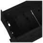 Jardinera de madera maciza de pino negro 77x25x104,5 cm de vidaXL, Maceteros y jardineras - Ref: Foro24-823938, Precio: 97,57...