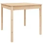 Mesa de jardín madera maciza de pino 82,5x82,5x76 cm de vidaXL, Mesas de jardín - Ref: Foro24-823962, Precio: 74,60 €, Descue...