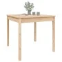 Mesa de jardín madera maciza de pino 82,5x82,5x76 cm de vidaXL, Mesas de jardín - Ref: Foro24-823962, Precio: 74,60 €, Descue...